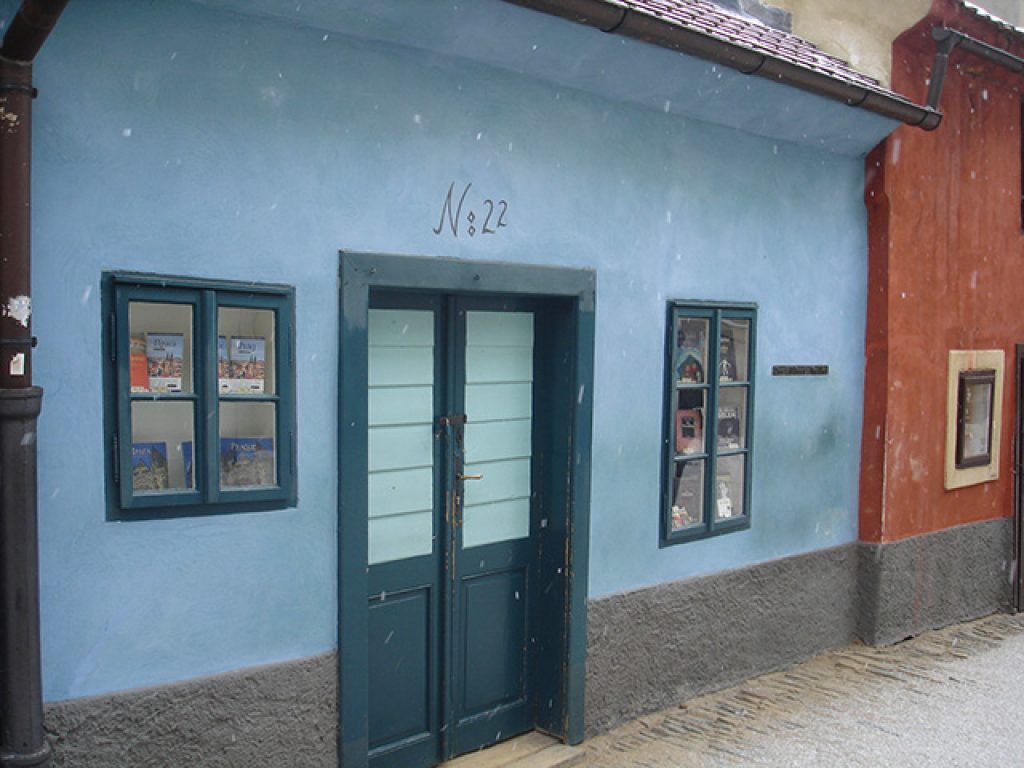 Куќата на Кафка во „Златната улица“ во Прага | Фото: Г. Трпковски