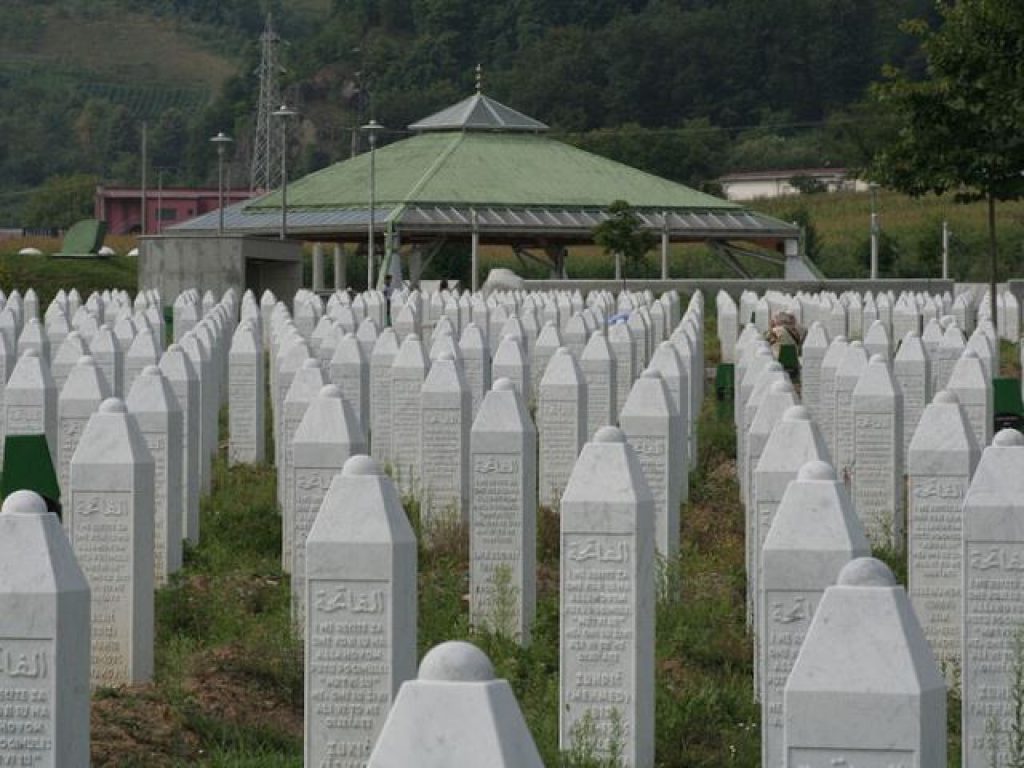 Меморијалниот центар во Поточари крај Сребреница. Фото: Бета