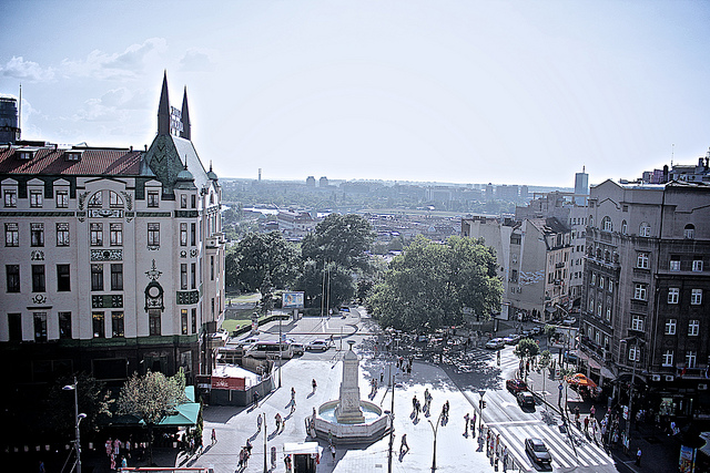 Плоштадот Теразије во Белград. Фото: Фликр