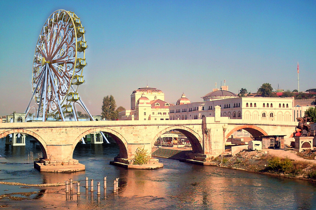 Панорамското тркало на Вардар го гради АД Бетон Скопје