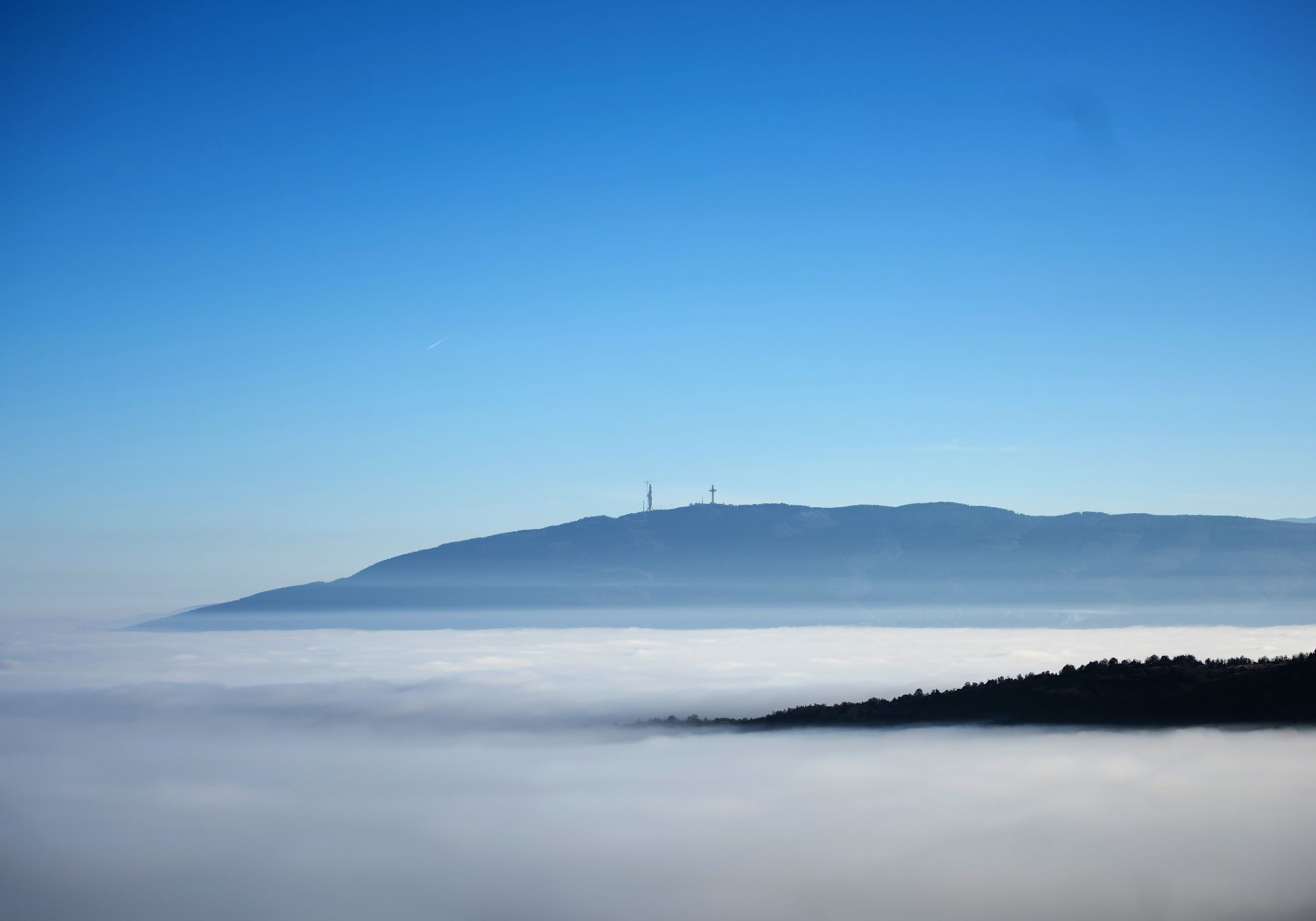 Скопје под смог и магла. 2023 година. Фото Роберт Атанасовски