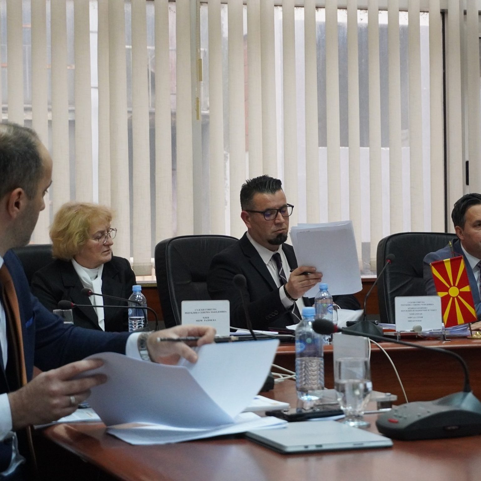 Седница за разрешување на Беса Адеми претседателка на Врховниот суд