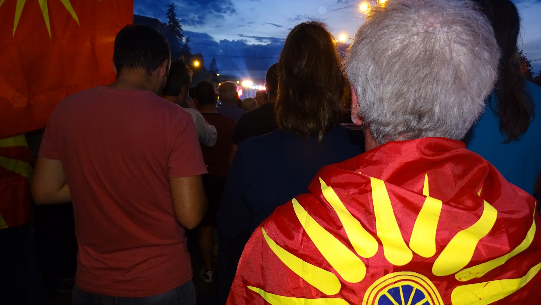 ВМРО-ДПМНЕ митинг