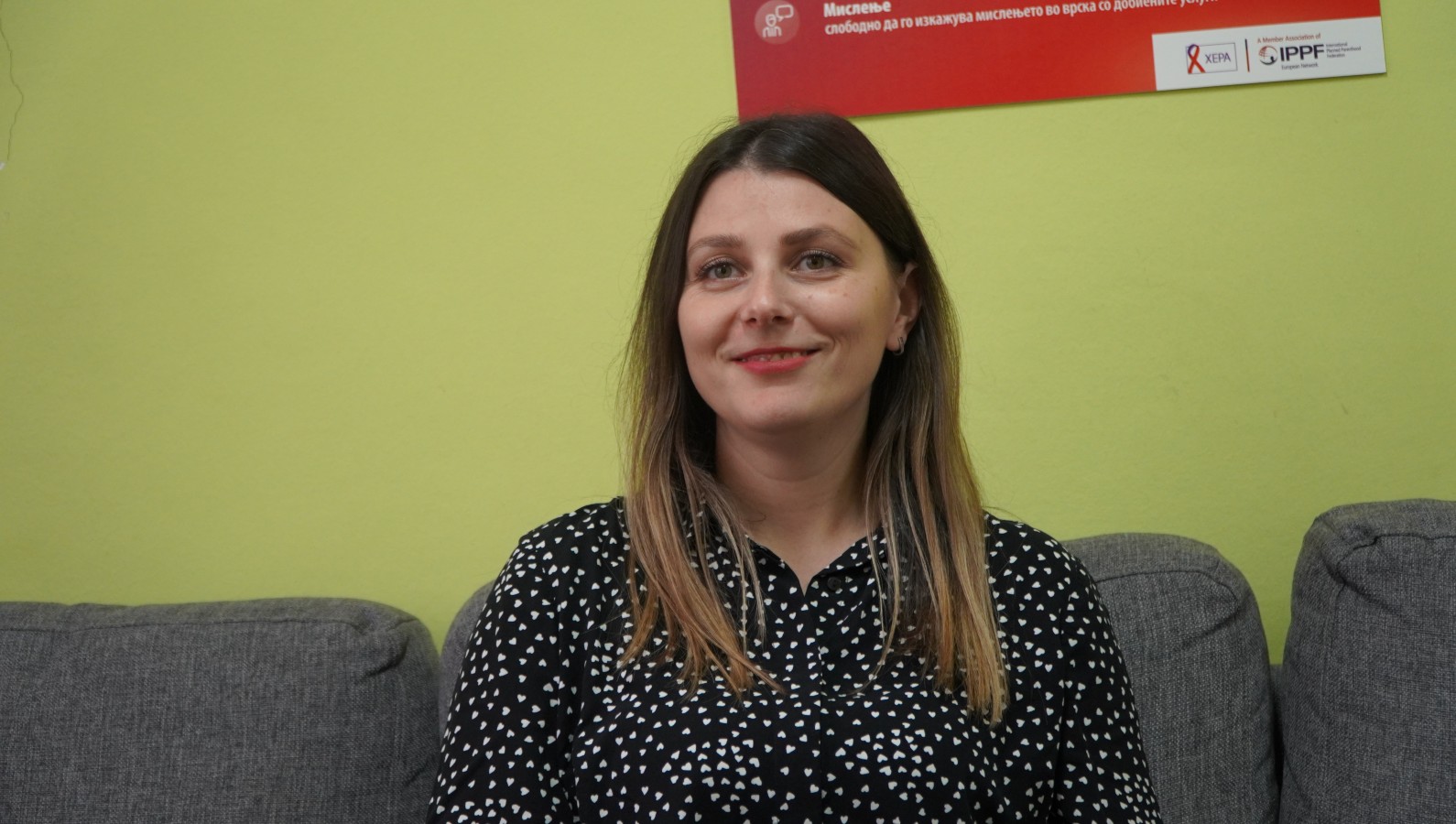 Фотографија од Оливера Стојковска од ХЕРА каде има бесплатни ХИВ тестови со цел поголема заштита од ХИВ кај клучните популации