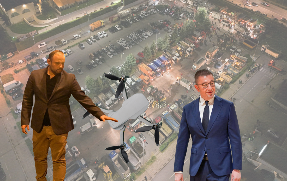 Дронот за генералката на Орце Ѓорѓиевски летал вон правила