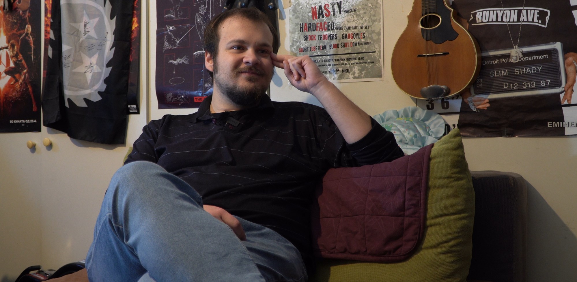 Фотографија од Мартин Џорлев направрена во неговиот дом | Фото: БИРН/Емилија Петреска