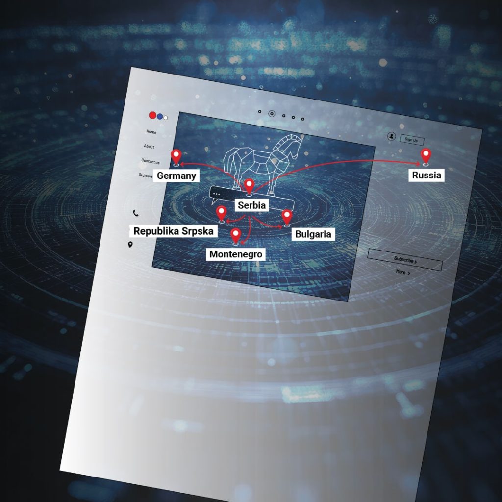 Српска веб-страница пренесува наративи на Кремљ и на АфД