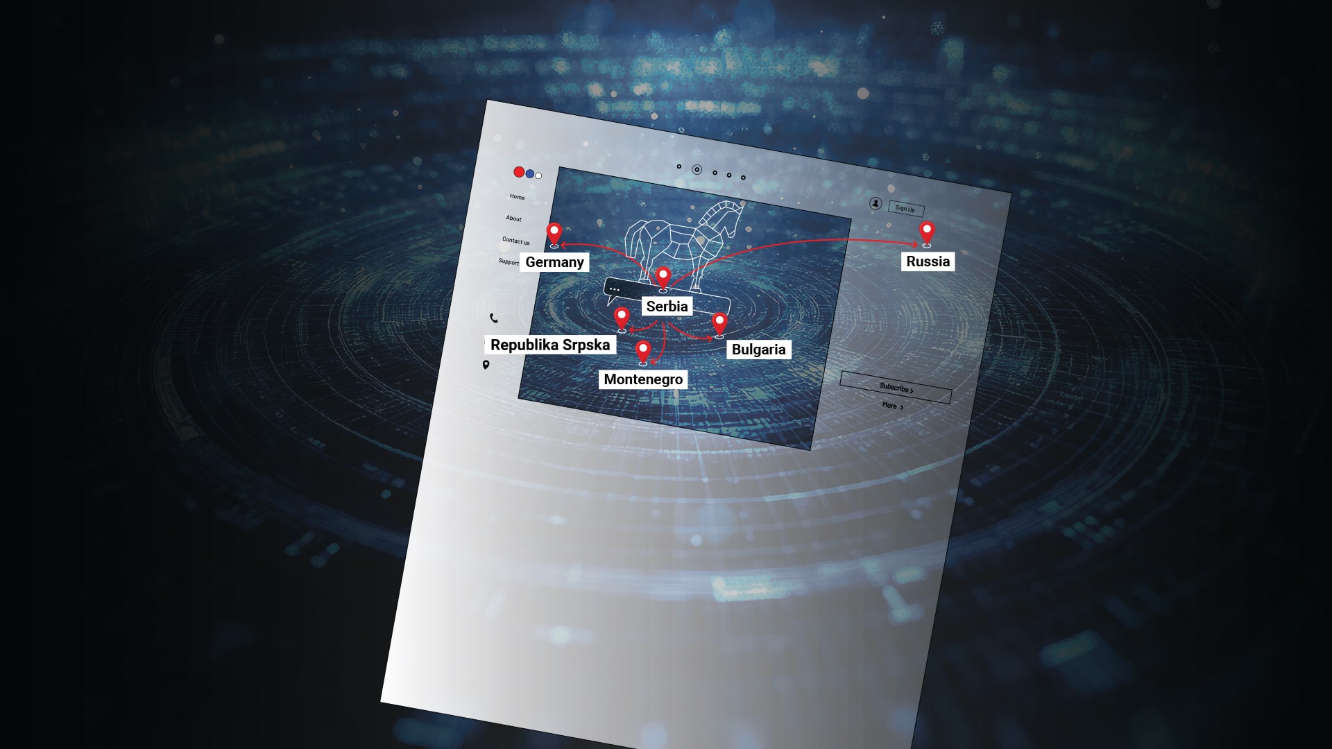 Српска веб-страница пренесува наративи на Кремљ и на АфД
