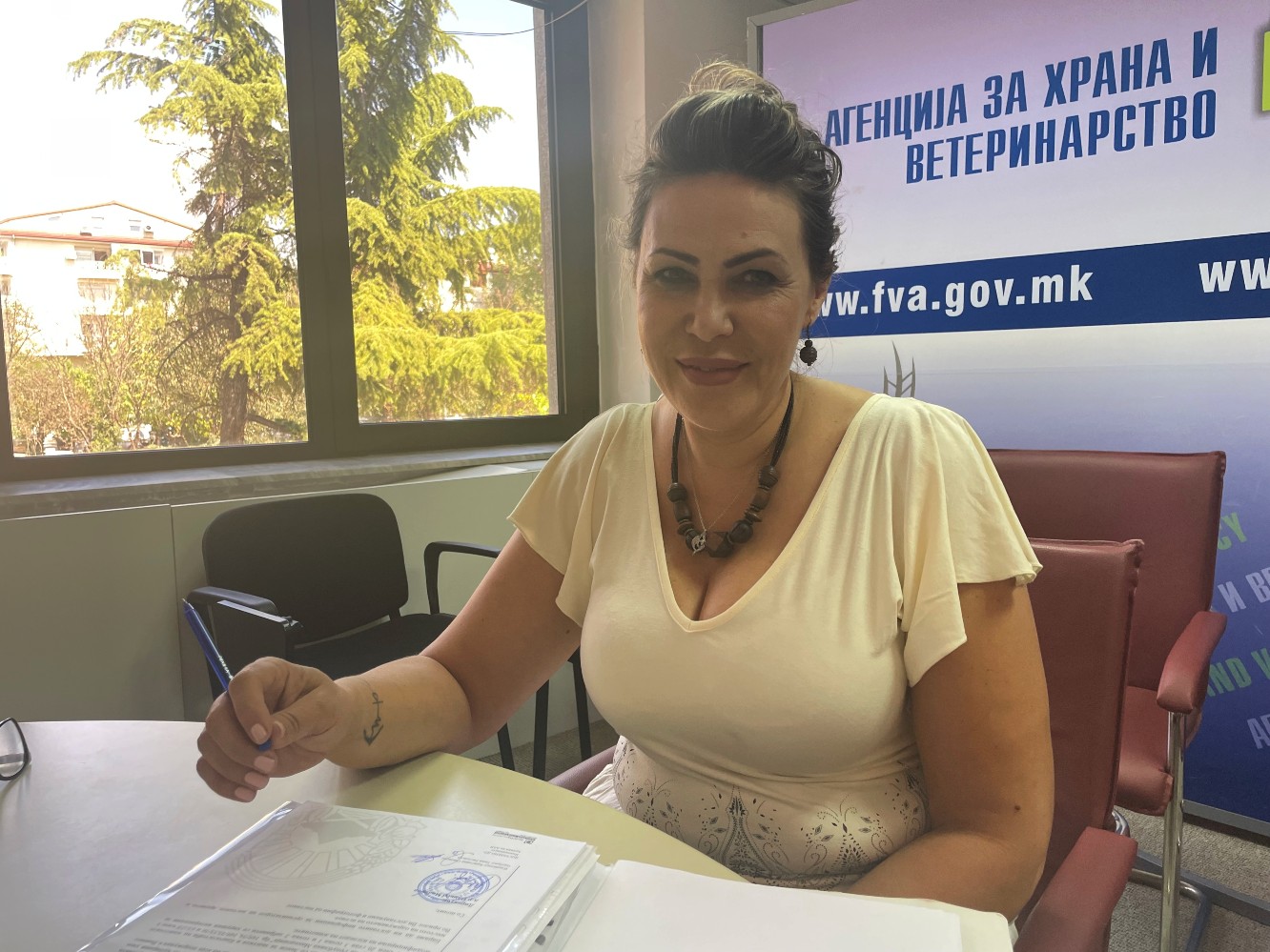 Фотографија од Тања Ололовска Ристевска, инспекторка во АХВ